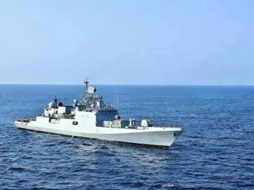 INS Trikand responds to distress call on likely piracy attempt in Indian Ocean