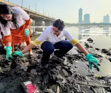 Massive Yamuna clean-up clears 116+ tonnes of waste