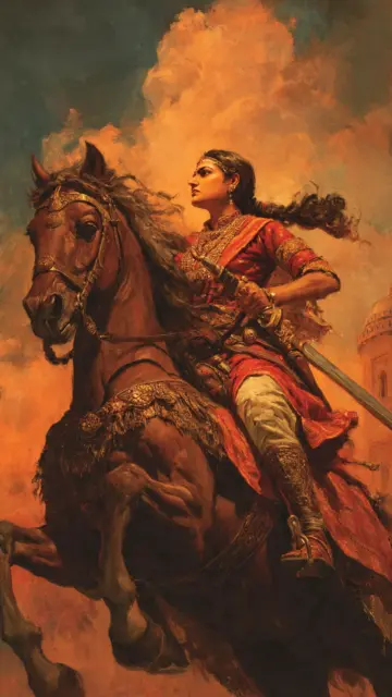 রানি লক্ষ্মীবাই : ভারতবর্ষের স্বাধীনতার প্রথম বীরাঙ্গনা।
