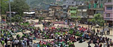 Women-led protests erupt across Manipur's Naga areas over six men still in captivity