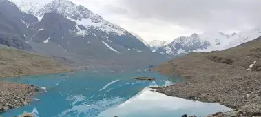 How big a threat is the expanding Ghepan Lake above Sissu village in Himachal Pradesh?