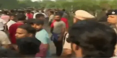 Youth Critical After Police Torture! Locals Block Bhubaneswar-Cuttack Road At Barang