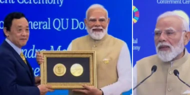 पूरी दुनिया में पीएम मोदी का डंका : 2026 के प्रतिष्ठित एग्रीकोला पदक से हुए सम्मानित, बोले- ये करोड़ों किसानों, वैज्ञानिकों का सम्मान है