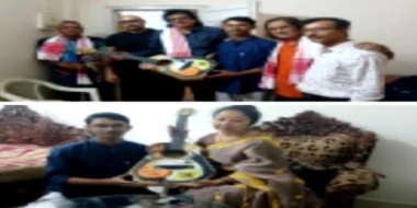 Teenager Creates 'Zubeen Memorial Guitar' as Unique Tribute to Singer
