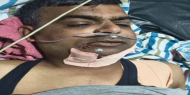 પાટણના ખાલકશાપીર રેલ્વે ફાટક પાસે અંડરબ્રિજ કામમાં બેદરકારીથી મિકેનિક ગંભીર રીતે ઘાયલ.