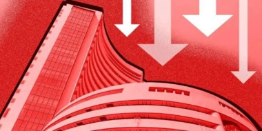 Stock Markets Open In Red, Sensex Falls 464 Points Amid West Asia Tensions And Global Weakness