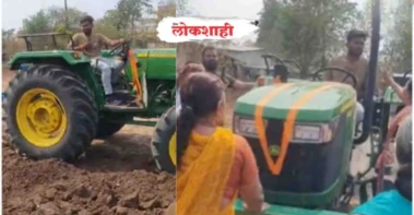 कोर्टाच्या स्थगितीतील जमिनीवर नांगरणीचा प्रयत्न