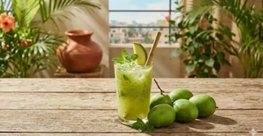 তপ্ত দুপুরে এক গ্লাস অমৃত! মাত্র ৫ মিনিটে বানিয়ে নিন কাঁচা আমের প্রাণজুড়ানো শরবত