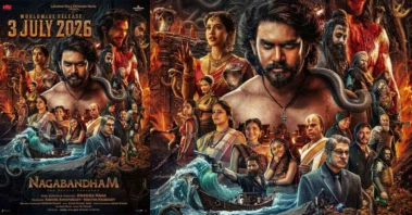 ഓരോ മുഖവും ഓരോ കഥകള്‍ ഒളിപ്പിക്കുമ്പോള്‍, എല്ലാ നിഴലുകളും ഓരോ രഹസ്യങ്ങള്‍ സൂക്ഷിക്കുന്നു; അഭിഷേക് നാമ - വിരാട് കര്‍ണ്ണ ചിത്രം നാഗബന്ധം  ആഗോള റിലീസ് 2026 ജൂലൈ 3