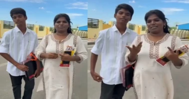 மகனின் 10 ஆம் வகுப்பு மதிப்பெண்ணை  சொன்ன அறந்தாங்கி நிஷா!  இவ்வளவு தானா? ஆனால் அவர் சொன்ன இன்னொரு  விஷயம் தான் ஹைலைட்....வைரலாகும் வீடியோ...!!!