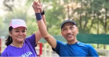 Dehradun Couple Churns Butter During 20-km Run, Breaks Internet With Fitness Stunt
