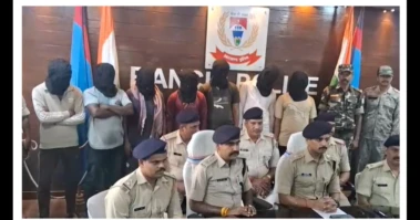 रांची पुलिस को मिली बड़ी कामयाबी :                                              बाइक चोरी के आरोप में 7 शातिर अपराधियों को दबोचा
