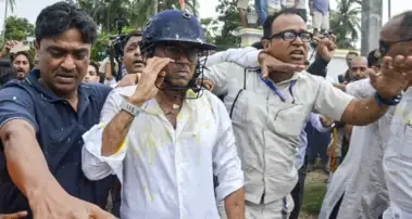 BJP alleges TMC cadres behind attack on Abhishek