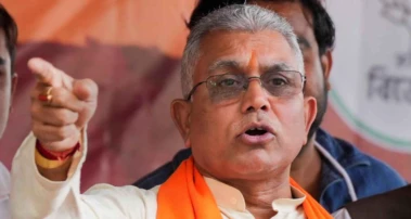 Stroke a cow, lower BP: BJP's Dilip revives his bovine doctrine