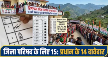 हिमाचल पंचायत चुनाव: कई जगह दावेदारों की लंबी फेहरिस्त, छोटे पड़ गए बैलेट पेपर; दोबारा करवाएं प्रिंट