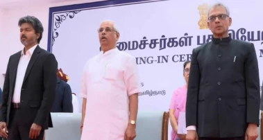 TVK expands maiden Cabinet, 23 ministers sworn in