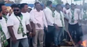 BJD holds protest against fuel price hike; accused BJP govt of exploiting people
