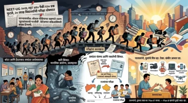 NEET चा पेपर फुटला की व्यवस्थाच फुटली?