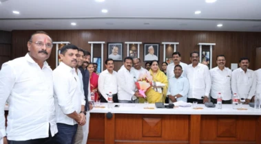 राज्य- केद्राकडून साखर उद्योगाला दिलासा मिळवण्यासाठी प्रयत्न करू;उपमुख्यमंत्री सुनेत्रा पवार यांची सोमेश्वर कारखान्याला भेट