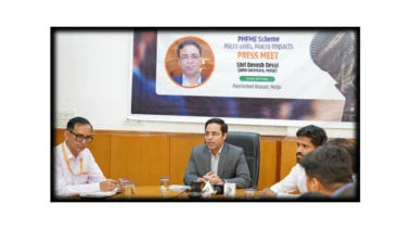 Media Interaction on PMFME Scheme by Devesh Deval highlights achievements in empowering Micro Food Processing Enterprises, Women Entrepreneurs and Rural Livelihoods