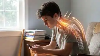 Text neck in teens: How excessive screen time is quietly damaging young spines