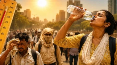 यूपी में आसमान से बरस रही 'आग'! मौसम विभाग ने अचानक जारी किया भयंकर लू और खौफनाक 'गर्म रातों' का अलर्ट, भूलकर भी न निकलें बाहर