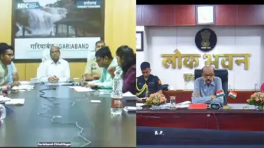 राज्यपाल श्री डेका ने गरियाबंद जिले में जल संरक्षण,