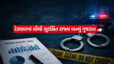 NCRB રિપોર્ટમાં મોટો ખુલાસો: સુરક્ષા અને કાયદો-વ્યવસ્થામાં દેશભરમાં નંબર-1 બન્યું આપણું ગુજરાત!