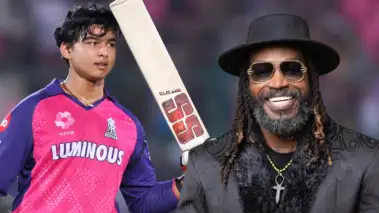 Chris Gayle का रिकॉर्ड चुकने पर क्या बोले वैभव? 'Universe Boss' ने कर दिया बड़ा ऐलान! देखें VIDEO