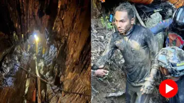 সোনা খুঁজতে দুর্গম গুহায় গোপনে পাড়ি, প্রকৃতির রোষে ১০ দিন আটকে পাঁচ তরুণ! নাটকীয় উদ্ধারের ভিডিয়ো ভাইরাল