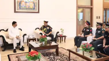 Lt Gen Anindya Sengupta Meets Odisha Governor to Boost Ex-Servicemen Welfare