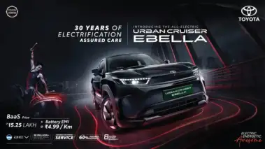 Toyota Ebella BaaS Pricing Revealed: ₹15.25 Lakh + ₹4.99/Km