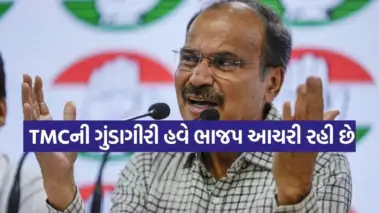 અભિષેક બેનર્જી પર ઇંડા અને જૂતા ફેંકાયા બાદ અધીર રંજને કાયદો-વ્યવસ્થા પર ઉઠાવ્યા સવાલ