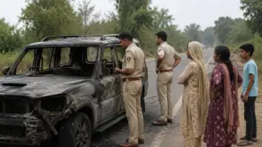 पूर्व सरपंच राम सिंह के एक्सीडेंट का झूठ, कार की पिछली सीट ने खोला कत्ल का राज