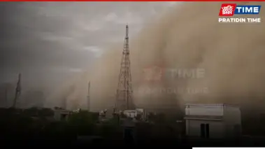WATCH | Dust Storm Turns Day Into Night in Rajasthan's Churu