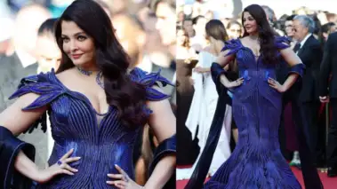 Aishwarya Rai Cannes 2026 : कान्समध्ये ऐश्वर्या रायची रॉयल एन्ट्री, ऐश्वर्याचा ग्लॅमरस लूक चर्चेत, स्टाइलने वेधलं लक्ष