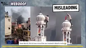 Fact-Check: Vandalism of New Delhi Mosque From 2020 Shared as Recent Incident
