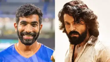 Jasprit Bumrah-Ram Charan। জসপ্রীত বুমরাহ 'ফুটবলার'! আলটপকা মন্তব্য রাম চরণের