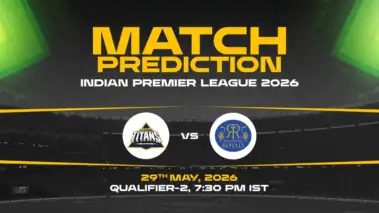 GT vs RR Match Prediction - Who Will Win IPL 2026 Qualifier 2? GT vs RR