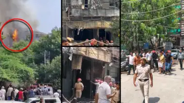 दिल्ली के मालवीय नगर में भीषण अग्निकांड, रेस्टोरेंट में लगी आग से 21 लोग जिंदा जले