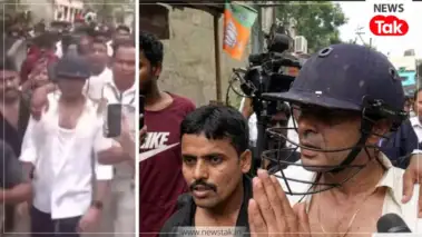 बंगाल में TMC सांसद अभिषेक बनर्जी पर हमला, हेलमेट पहनकर बचानी पड़ी जान, जानें क्या है पूरा मामला