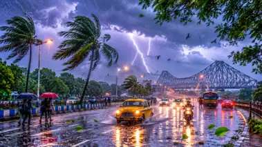 কালবৈশাখীর দাপটে বদল আবহাওয়া, ঝড়-বৃষ্টিতে ভিজবে একাধিক জেলা