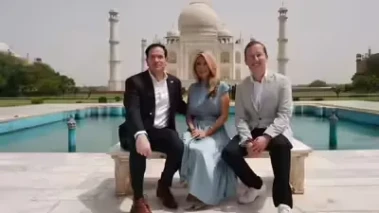 "मुघल बादशाहाच्या इराणी पत्नीसाठी"..इराणने ताजमहल जवळच्या फोटोवरुन अमेरिकी परराष्ट्र सचिवांना डिवचलं