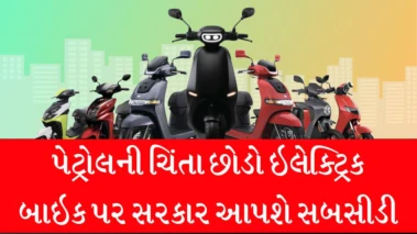 પેટ્રોલની ચિંતા છોડો ઇલેક્ટ્રિક બાઇક પર સરકાર આપશે સબસીડી, જાણો કેટલી સબસિડી મળશે
