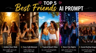 Top 5 Best Friends AI Prompt: பெஸ்ட்டி உடன் இப்படி வித விதமாக போட்டோ போட்டால்  பார்ப்பவர்கள் அசந்து போவாங்க