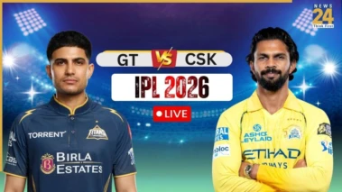 GT vs CSK Live Score: Chennai Super Kings need 230 runs to win, Dhoni's CSK out of playoff race?