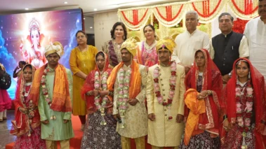 Kamala Trust's Ramesh Gowani & Nidarshana Gowani’s Samuhik Vivah initiative celebrates wedding of 25 underprivileged couples in grand ceremo