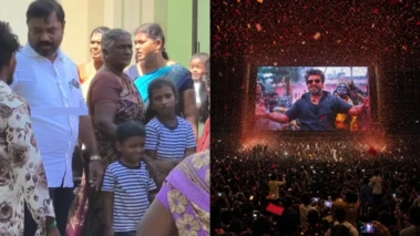 கனவுல வந்த கருப்பன்.. புக் பண்ணுடா டிக்கெட்டை.. 217 பேர் குடும்பமாக படம் பார்த்து அசத்தல்