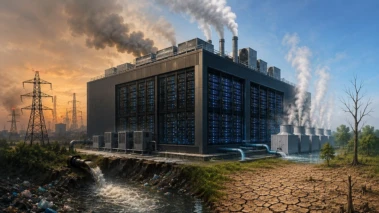 The environmental cost of AI