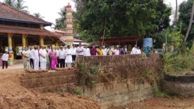 तिरोडा येथील पुरातन तलाव दुरुस्ती कामाचा शुभारंभ
